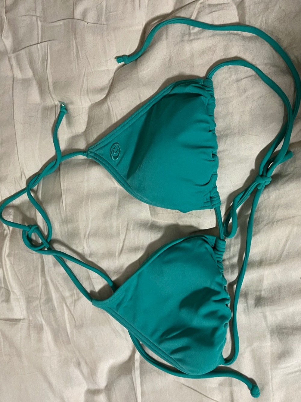Teal bikini top billabong